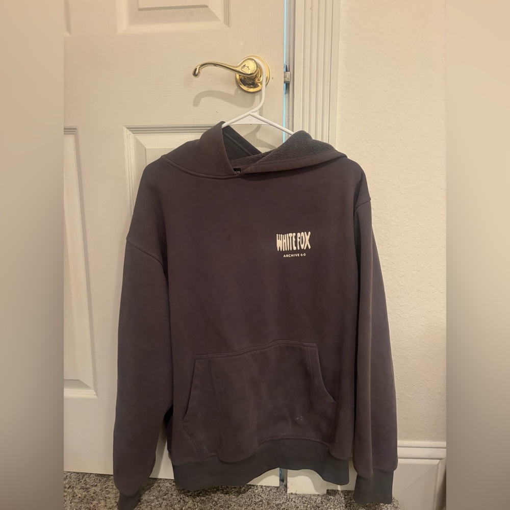 White Fox Boutique Dark Gray Hoodie